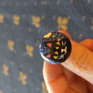 Hand painted ring